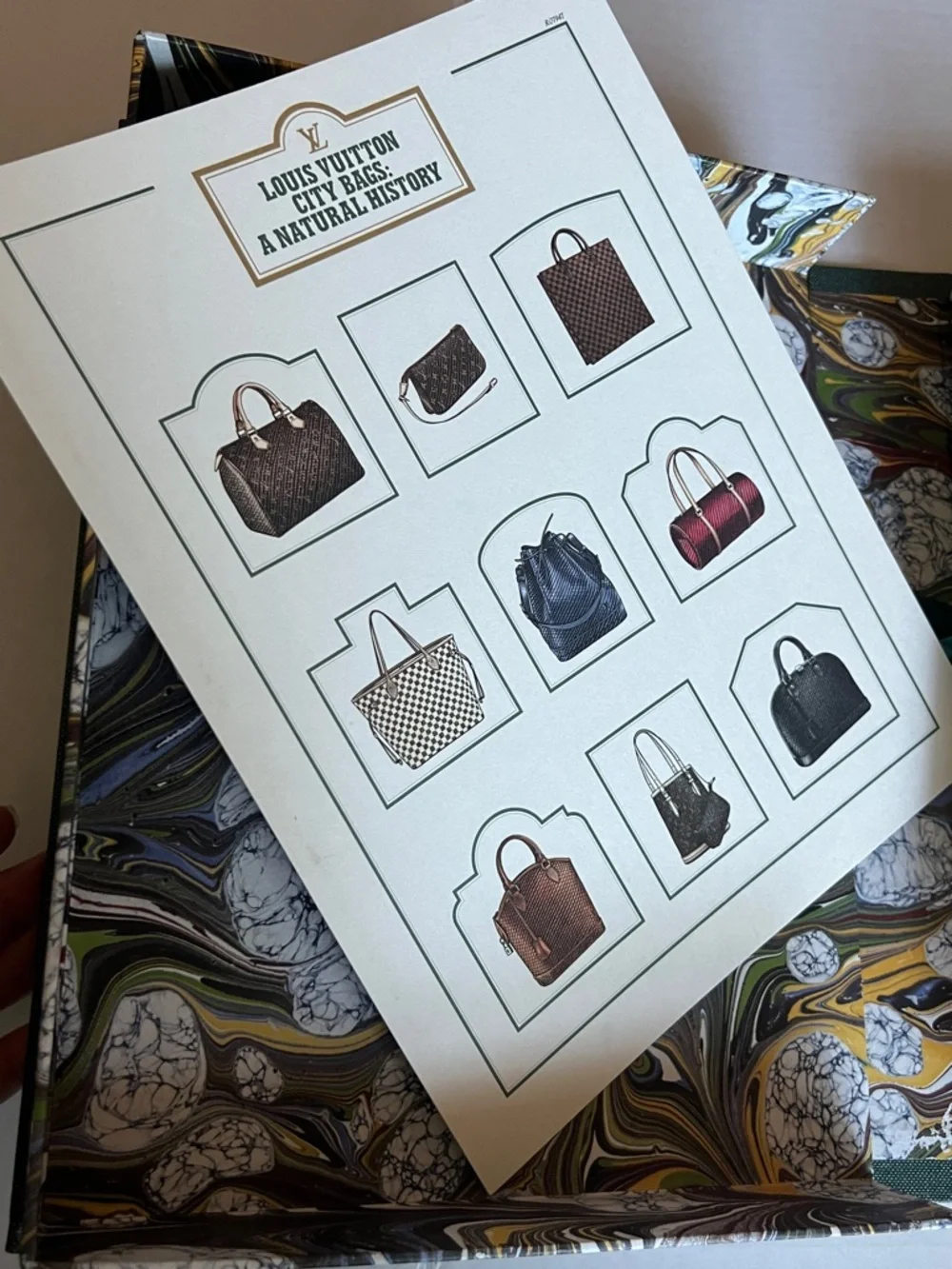 LOUIS VUITTON City Bags History Coffee Table Book Full set Rare